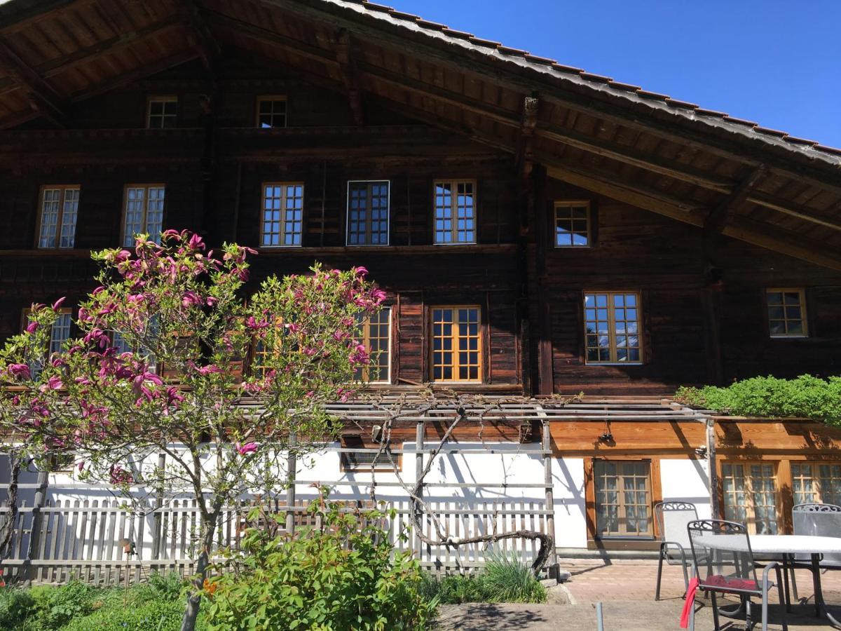 Holidayapartment Sydach Wilderswil Exterior foto