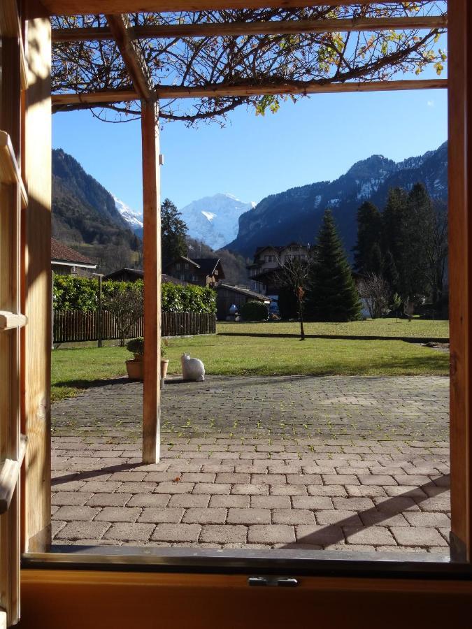 Holidayapartment Sydach Wilderswil Exterior foto